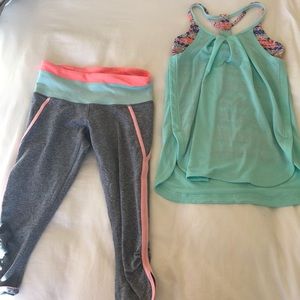 Ivivva Tank/Legging Set